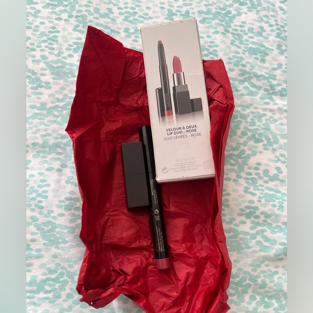 Laura Mercier Velour Lip Duo Lip liner and lipstick - Rose brand new